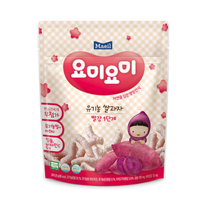 매일유업 요미요미 쌀과자 빨강스틱(7개월~) 25g