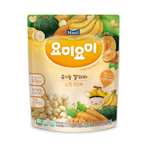 매일유업 요미요미 쌀과자 노랑 하트(12개월~) 25g