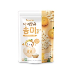 아이스푼 아이좋은 솜미 감귤 25g(물티슈 증정)